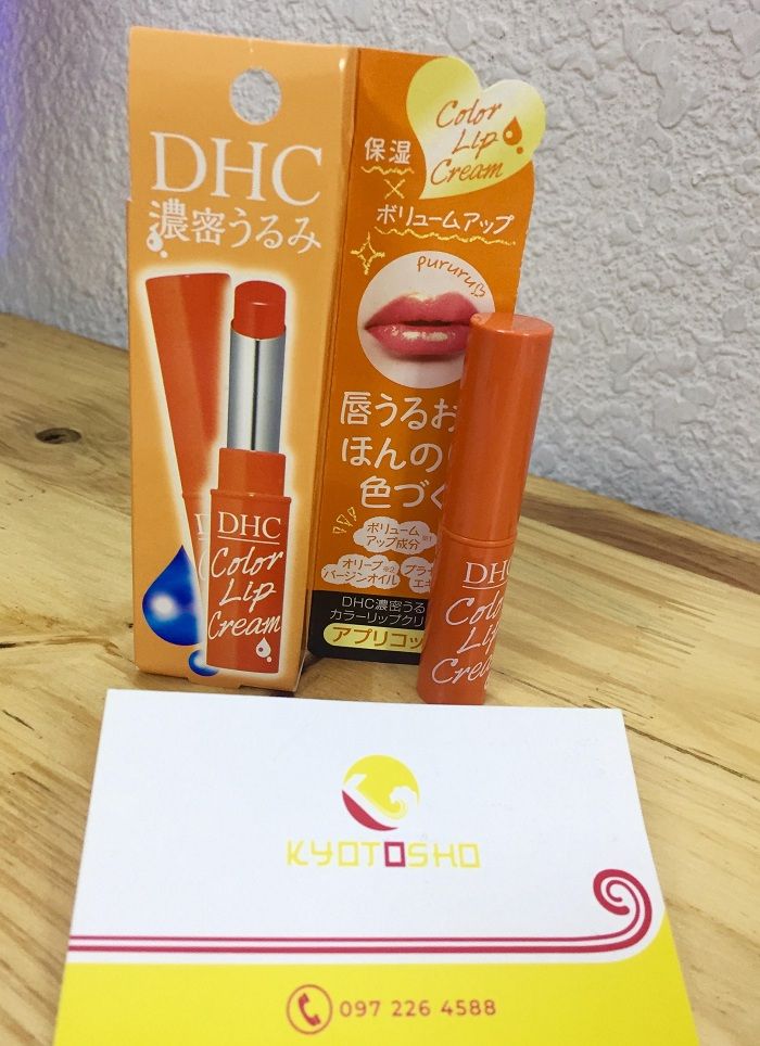 Son dưỡng DHC color Lip Cream màu Cam 8974