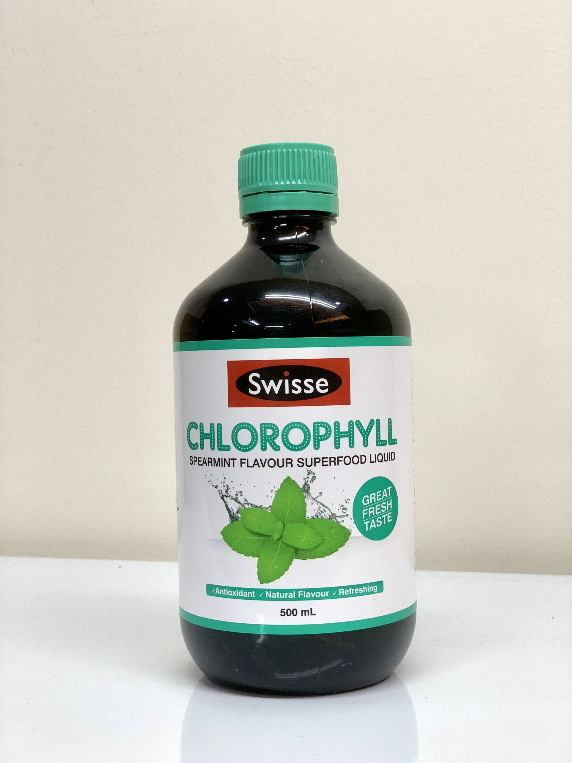 Nước Diệp Lục Swisse Chlorophyll Vị bạc hà Úc