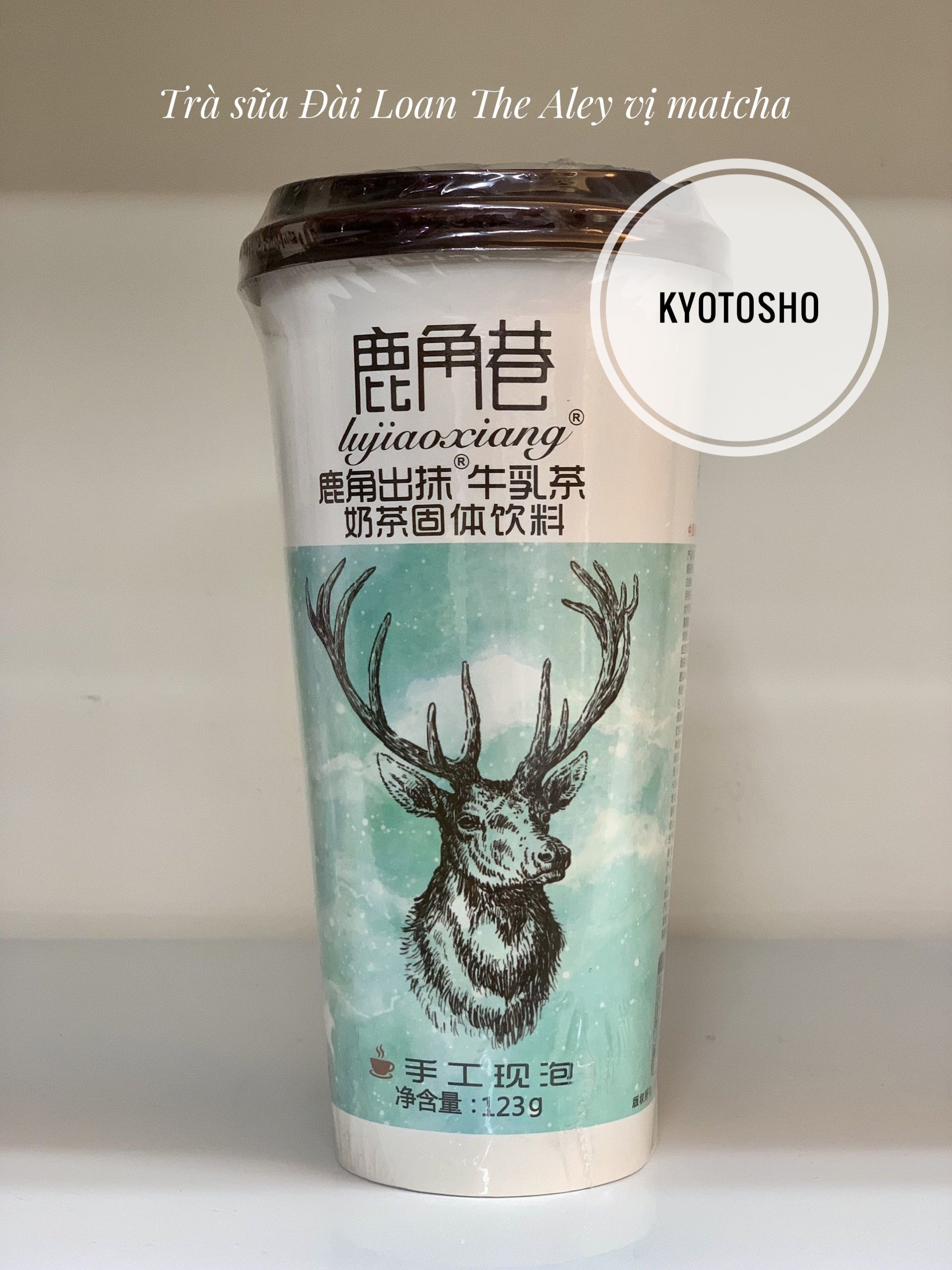 Trà sữa Đài Loan The Alley vị matcha 123g