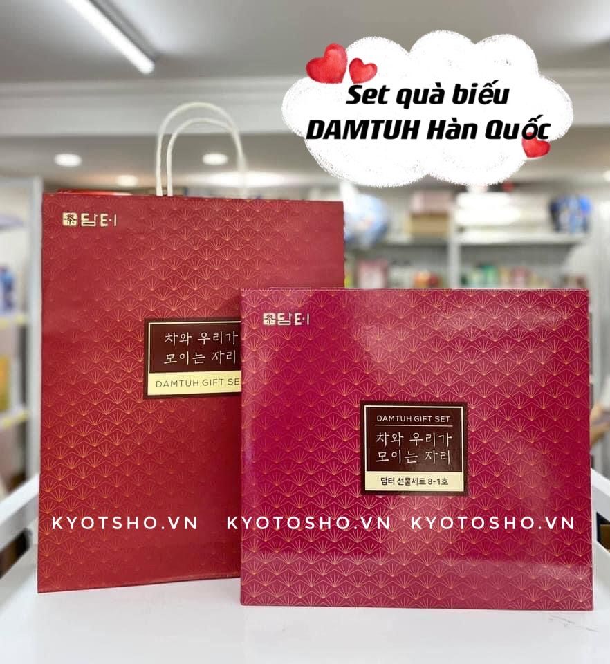 Bộ quà tặng truyền thống Hàn Quốc DAMTUH GIFT SET trà dinh dưỡng