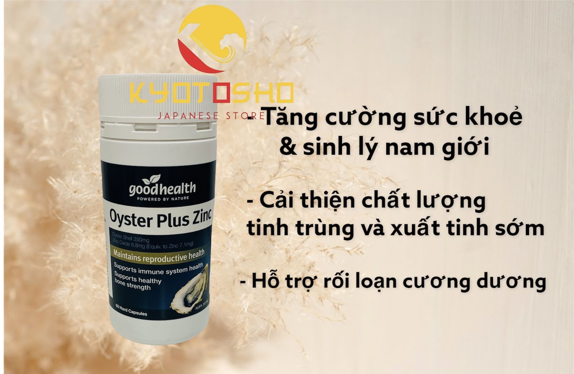 Tinh Chất Hàu 60V Goodhealth Oyster Plus ZinC