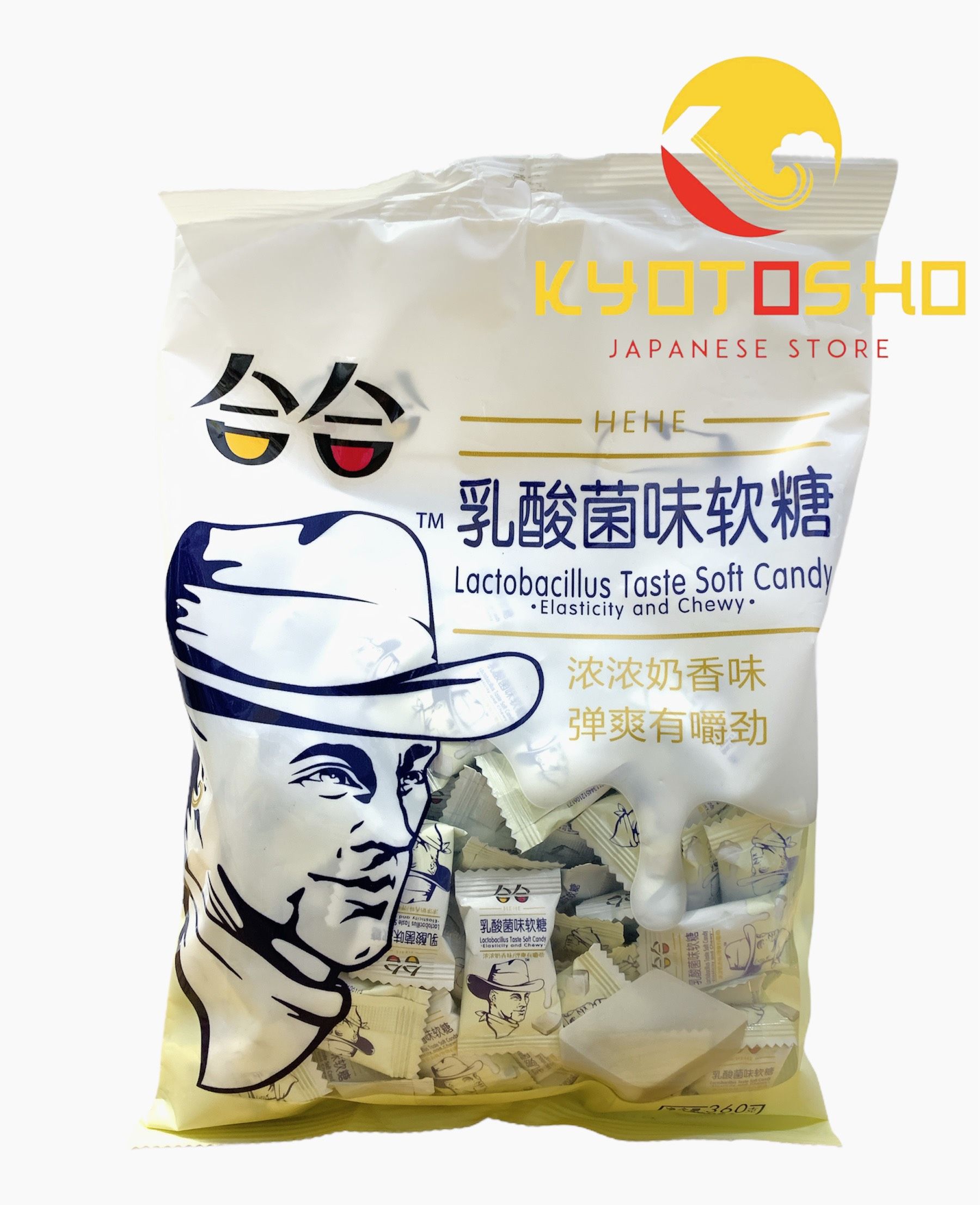 Kẹo sữa chua HEHE 360g mới