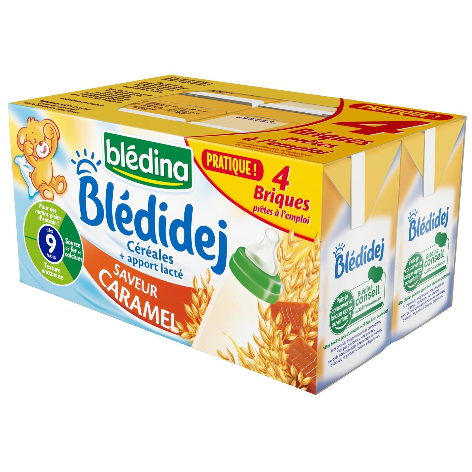 Sữa nước Bledina 9 tháng vị caramel