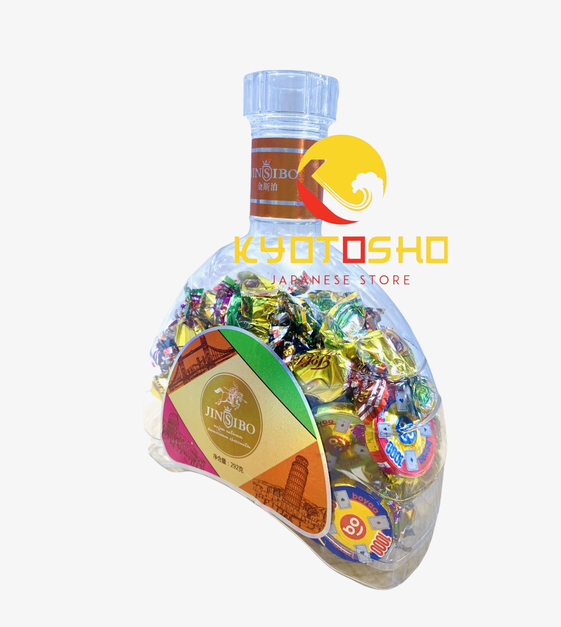 Kẹo chai mix vị JJNSIBO 292g
