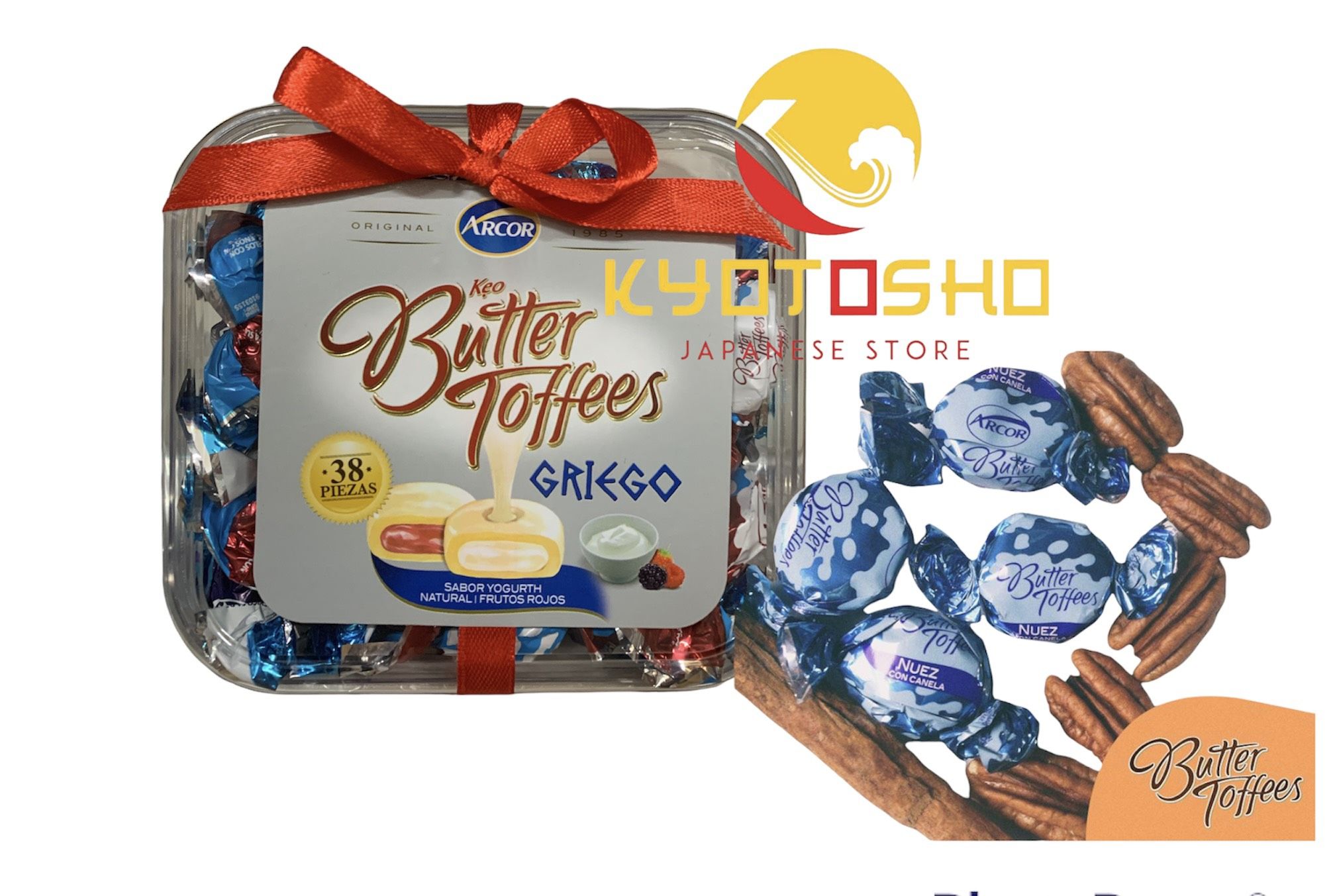 Kẹo Butter Toffees Griego Arcor Xanh 150 gram