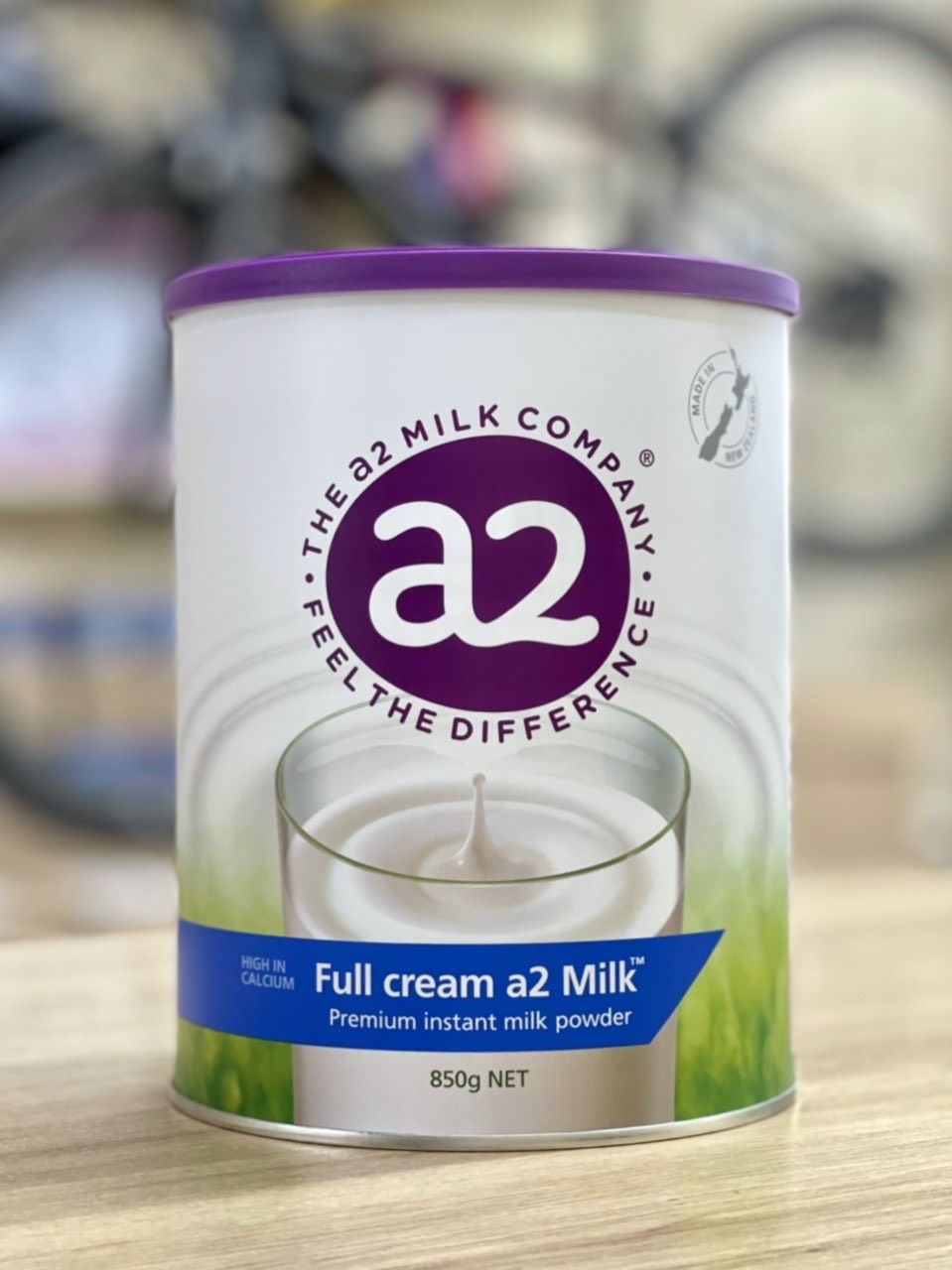 Sữa bột hòa tan A2 Milk Full Cream 850g