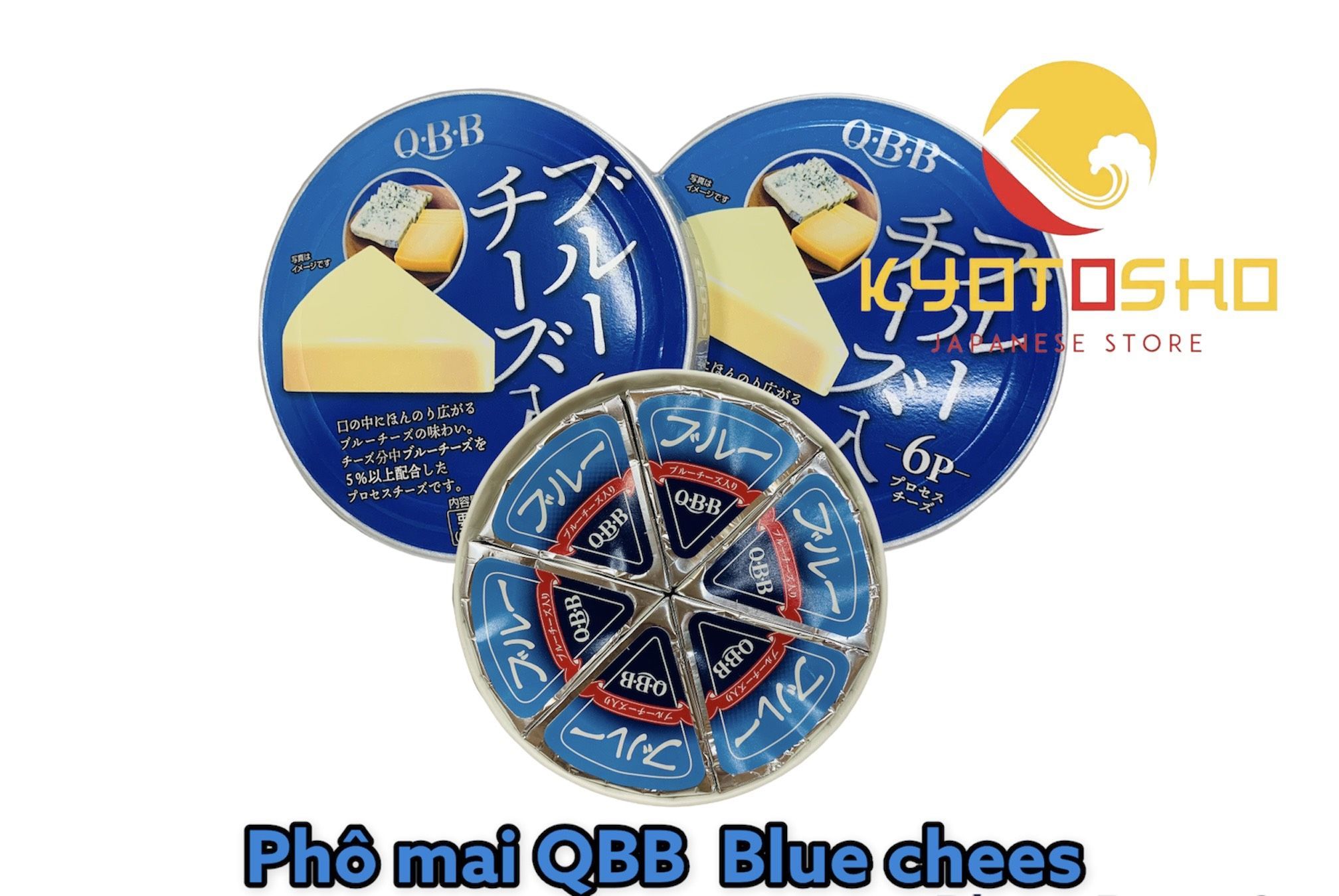 Phô mai Qbb 6P Blue Cheese
