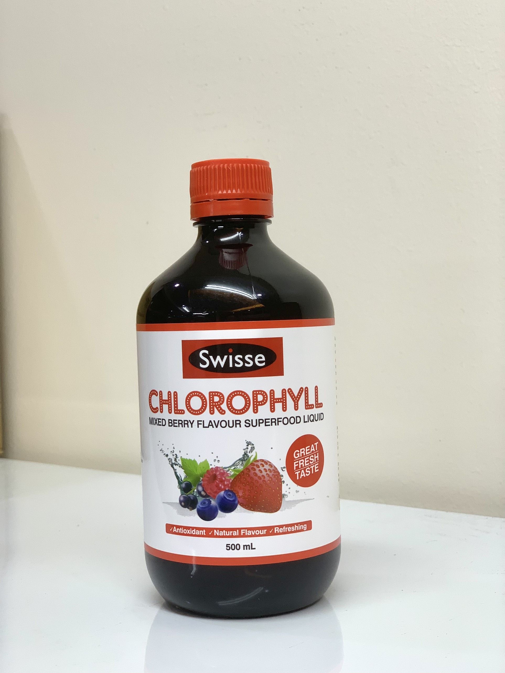Nước Diệp Lục Swisse Chlorophyll Vị Trái Cây Úc