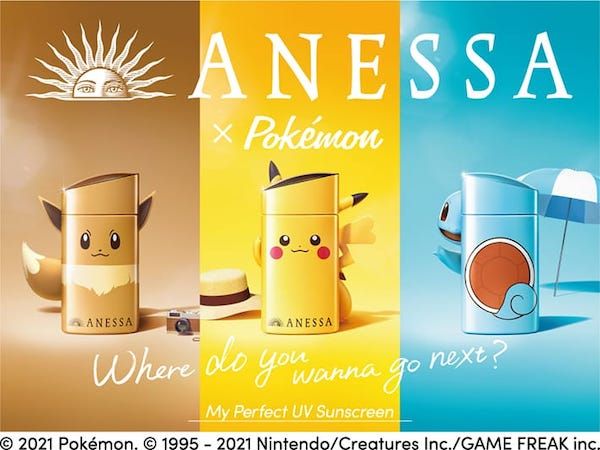 Kem chống nắng Anessa Pokemon Edition Perfect UV Milk (60ml)
