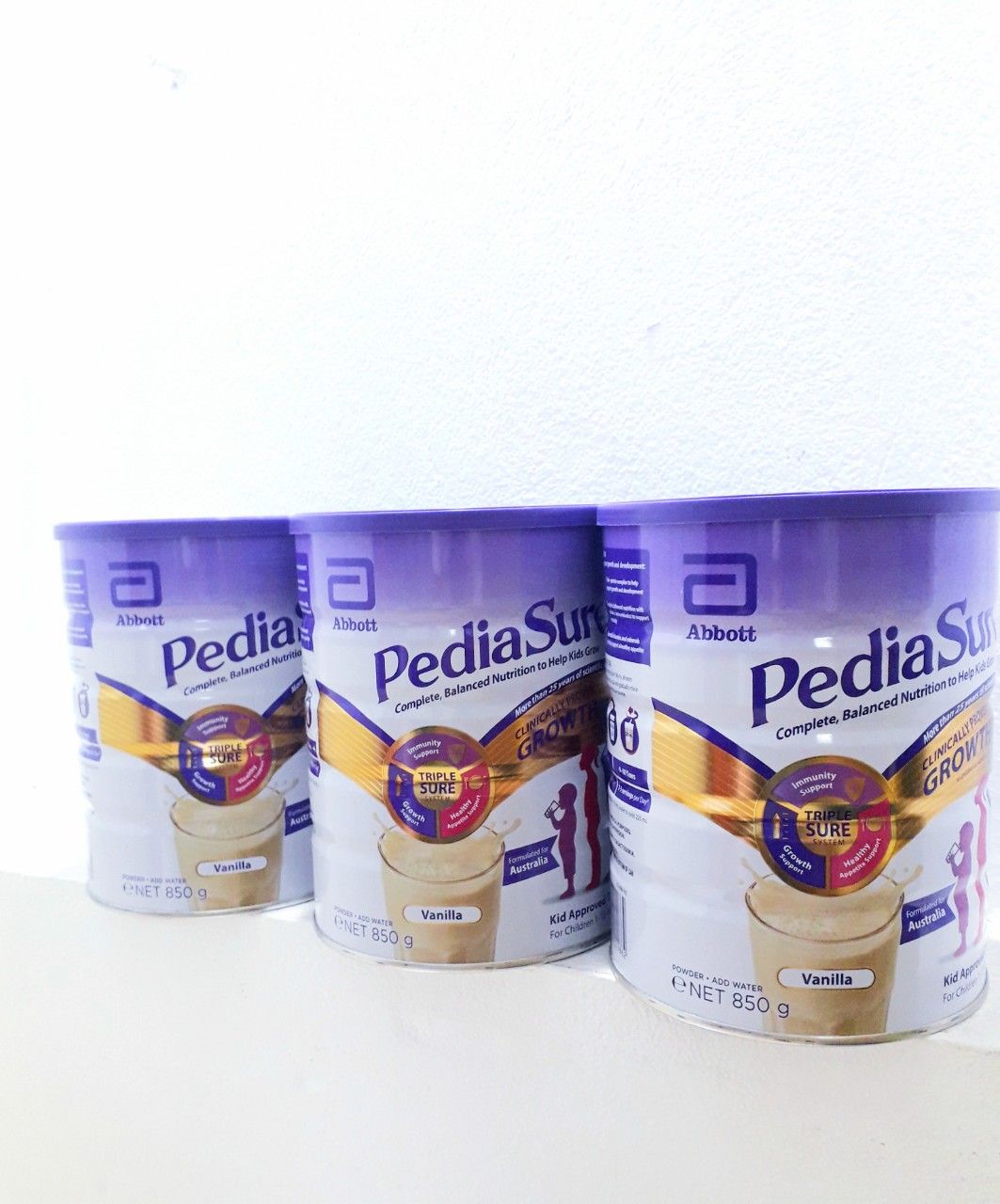 Sữa Pediasure 850g MM(6h/thùng)