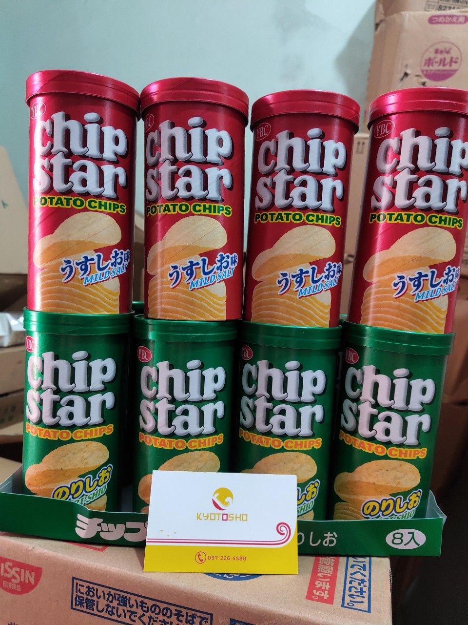 Khoai tây sấy Chip star vị muối