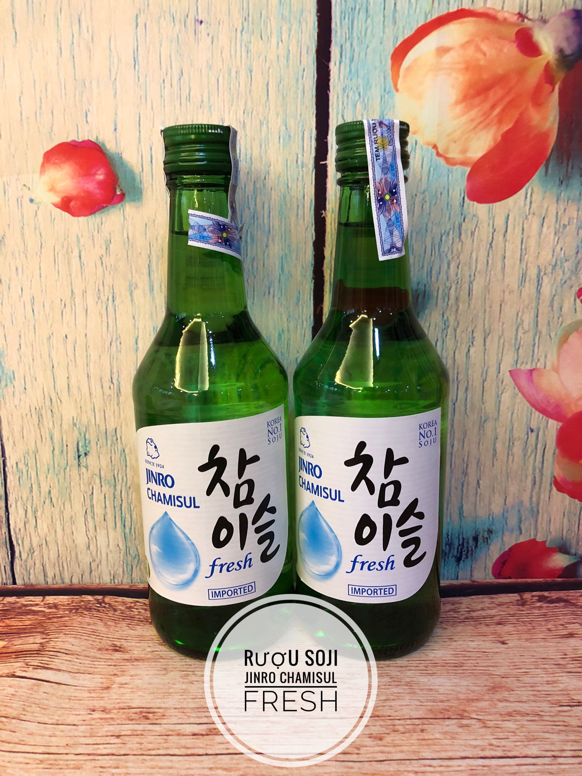 Rượu soju jinro fresh chamisul 360ml