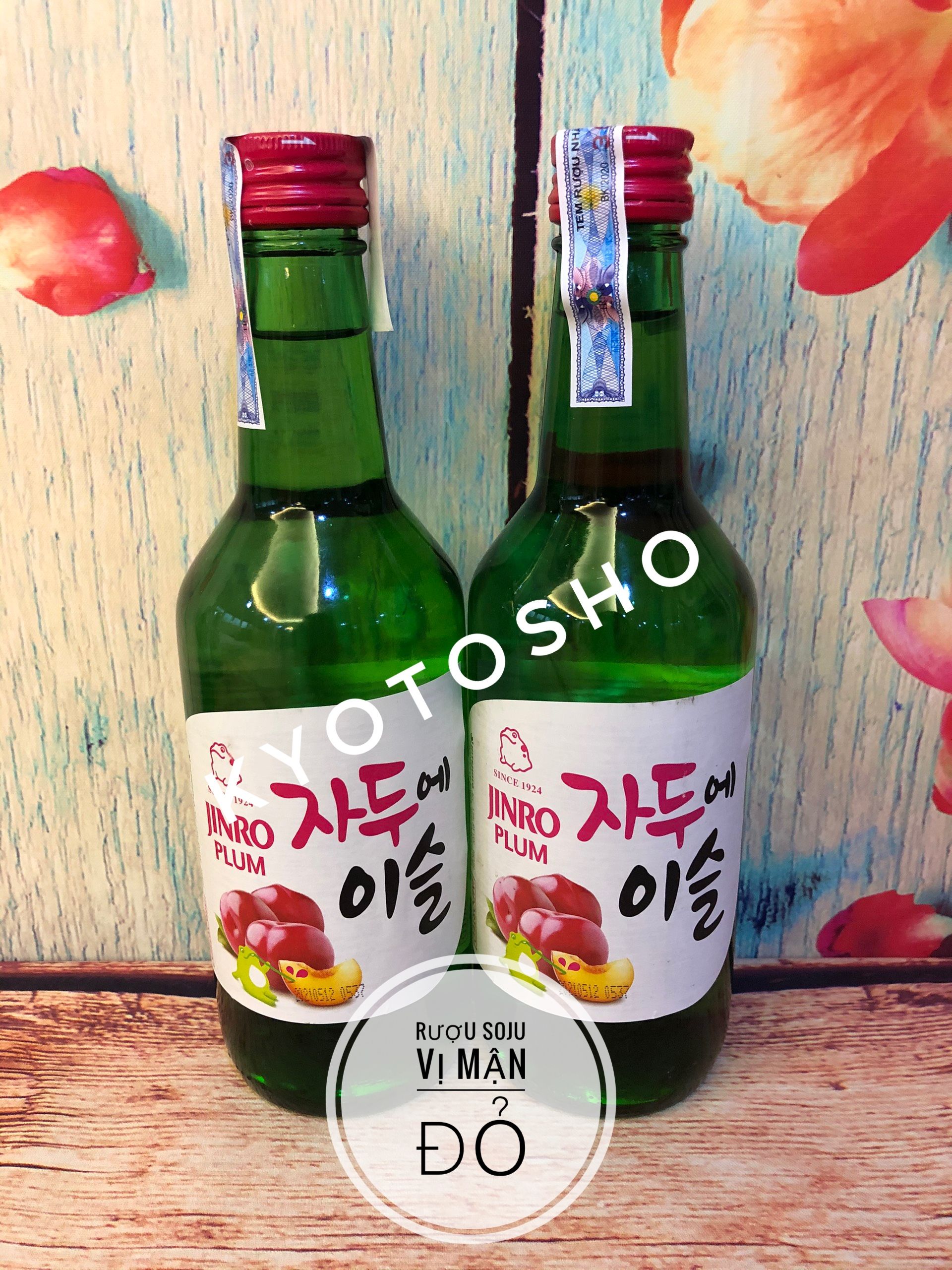 Rượu soju Jinro mận 360ml