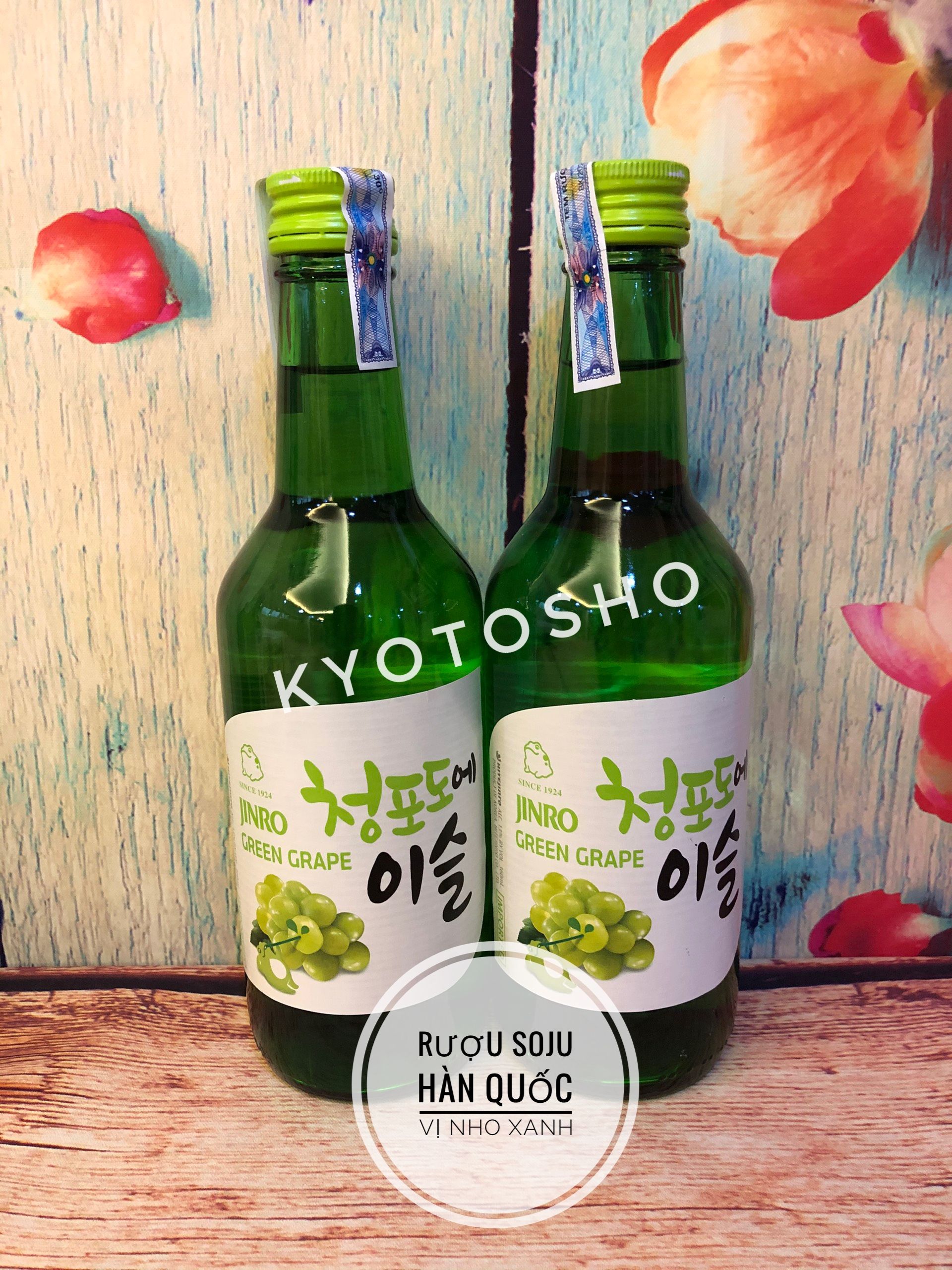 Rượu soju Jinro nho 360ml