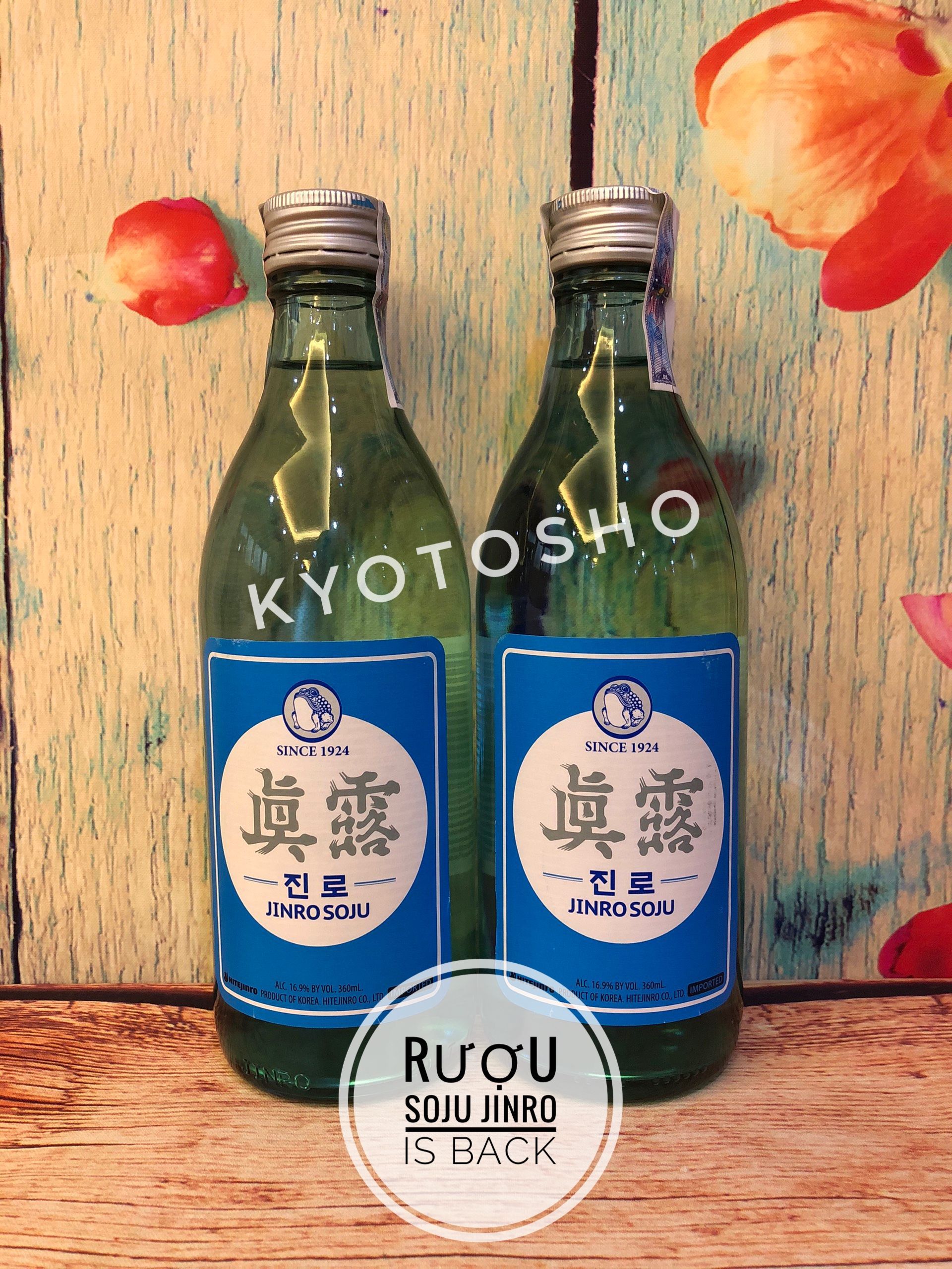 Rượu soju jinro is back 360ml