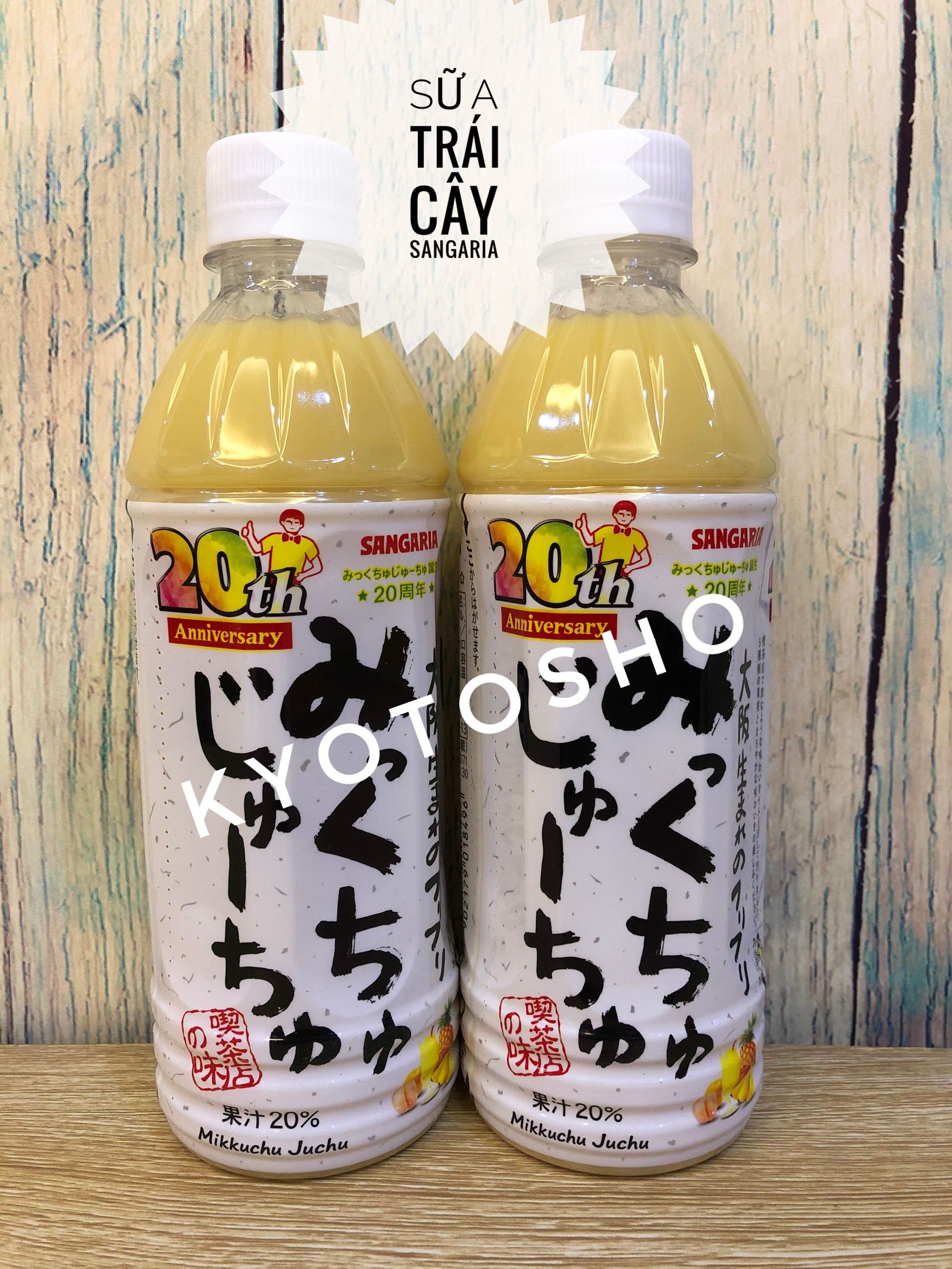 Sữa Trái Cây Sangaria 500Ml (Thùng 24 chai)