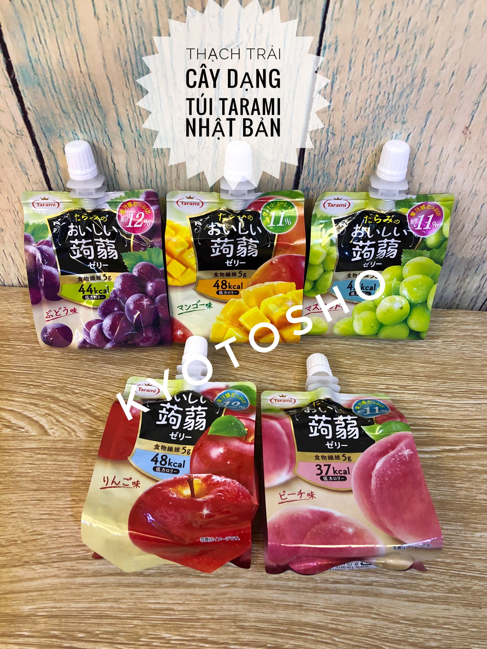 Thạch Konnyaku Tarami Vị Xoài 150G