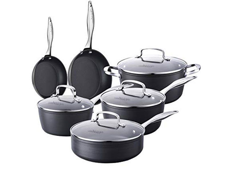 Bộ nồi nấu IH Nhật nội địa  Kirkland 10 món