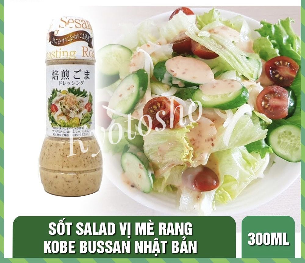 Sốt salad vị mè rang Kobe 300ml