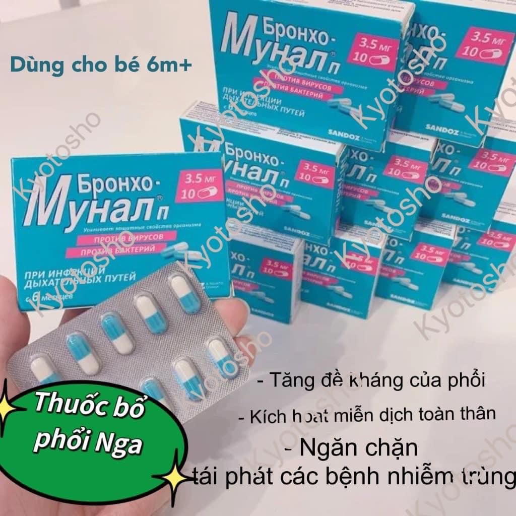Bổ phổi nga  cho bé từ 6t myhan vỉ/10v