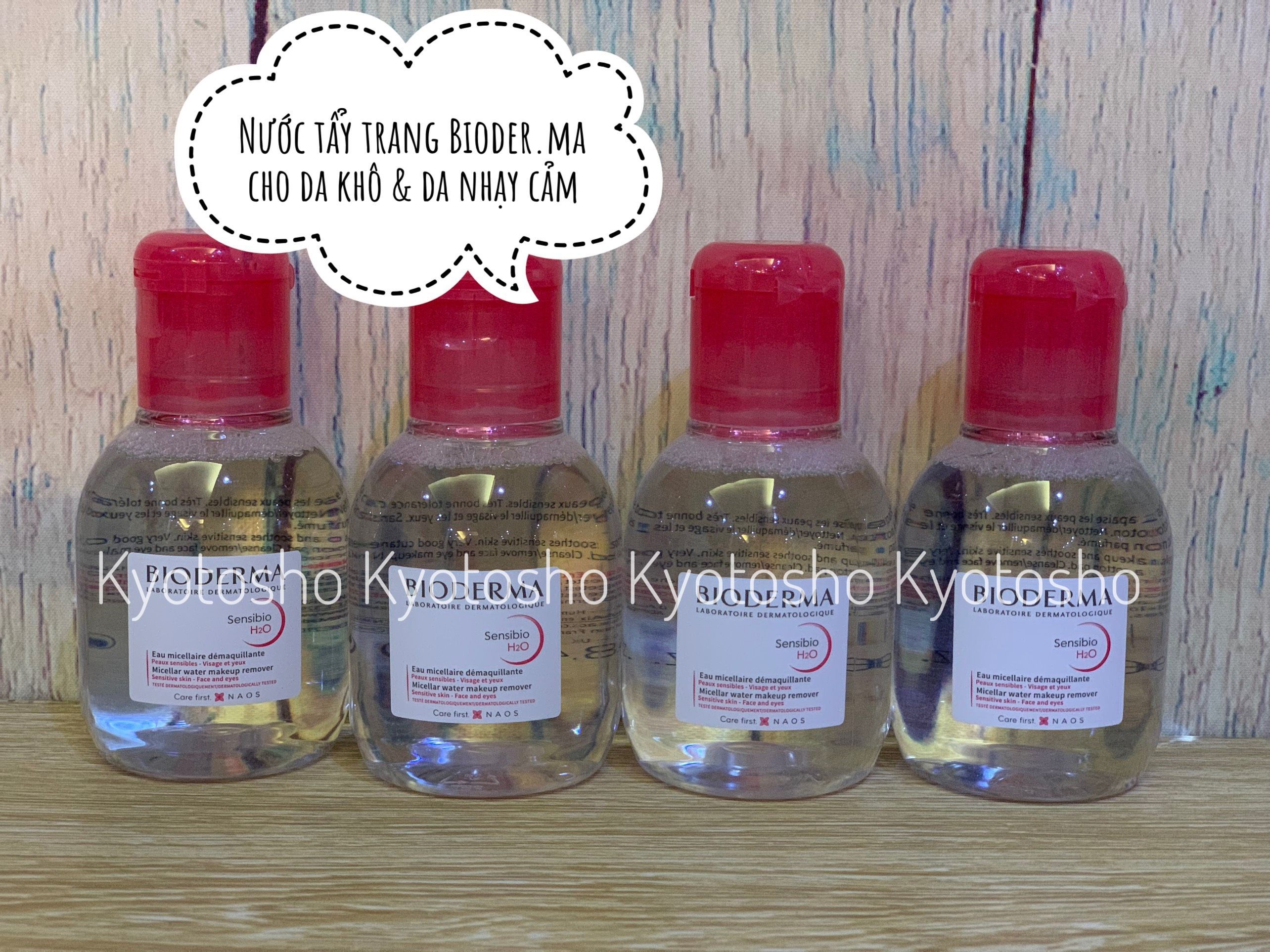Nước tẩy trang Bioderma Sensibio H2O 100ml