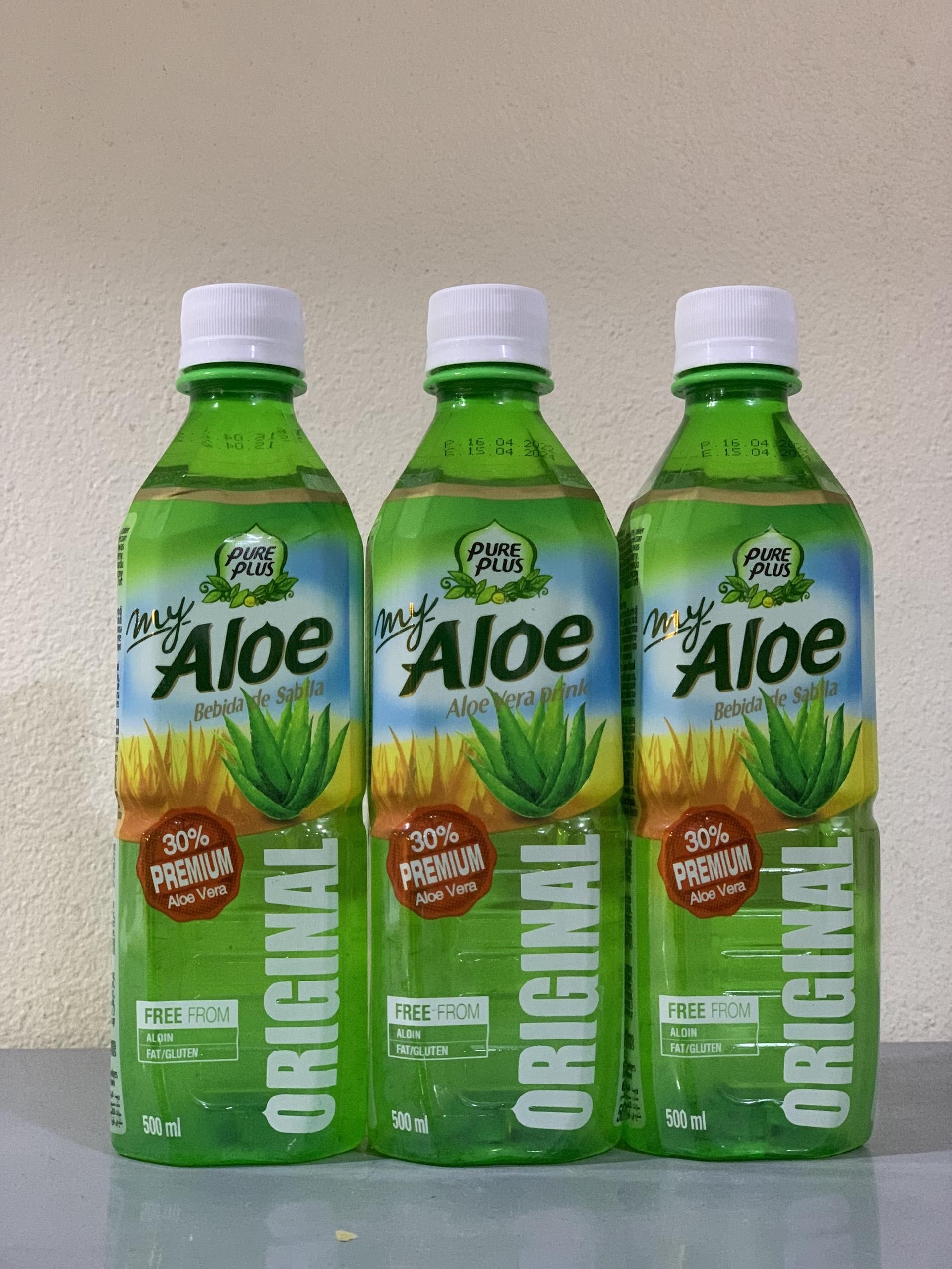 Nước uống nha đam nguyên vị 500ml