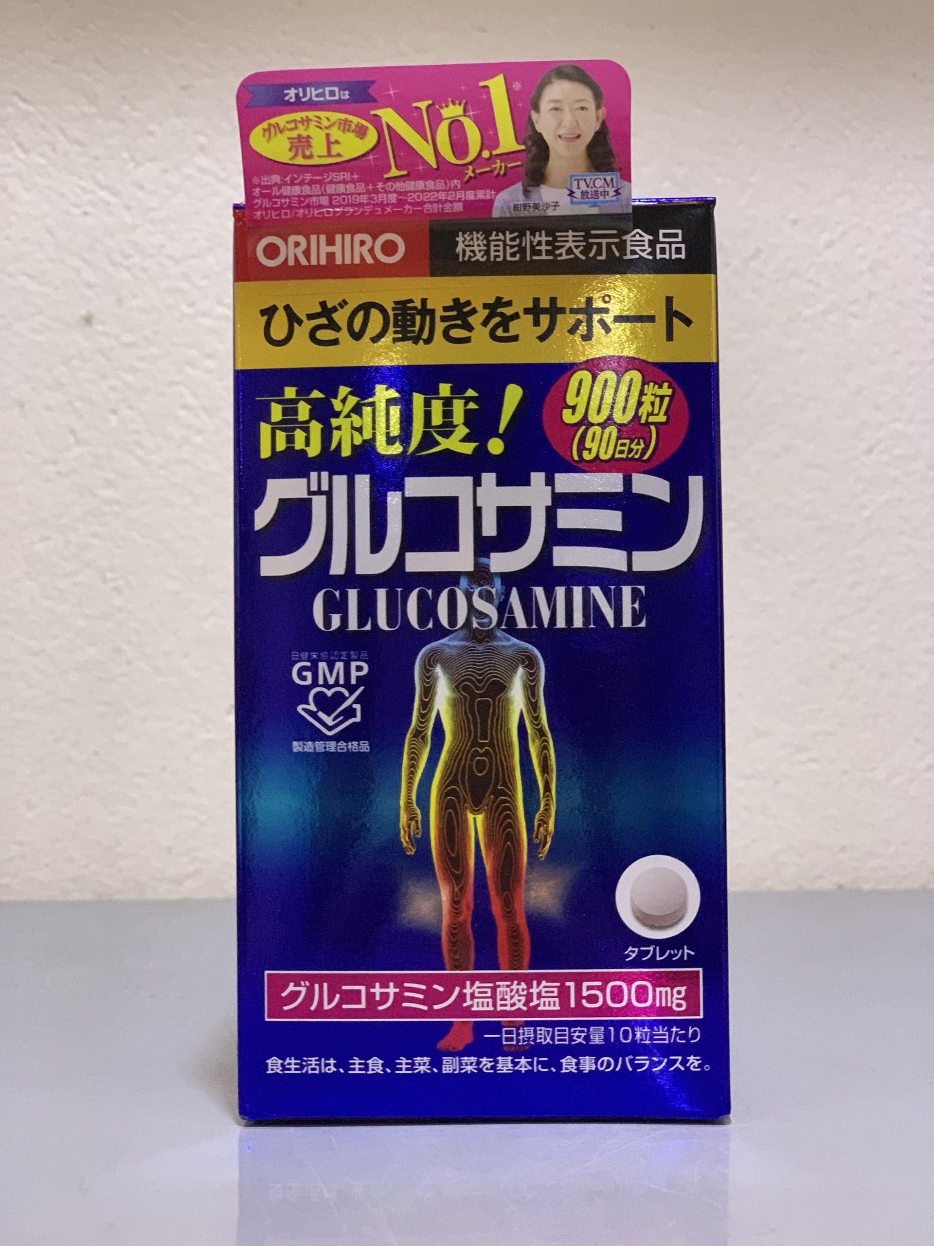 Viên Glucosamine Orihiro 1500mg 900v(20h/thùng)