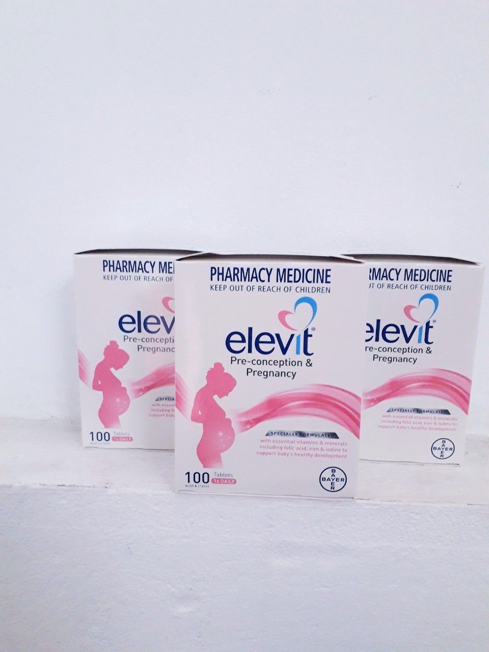 Vitamin Elevit tổng hợp dành cho bà bầu 100 viên