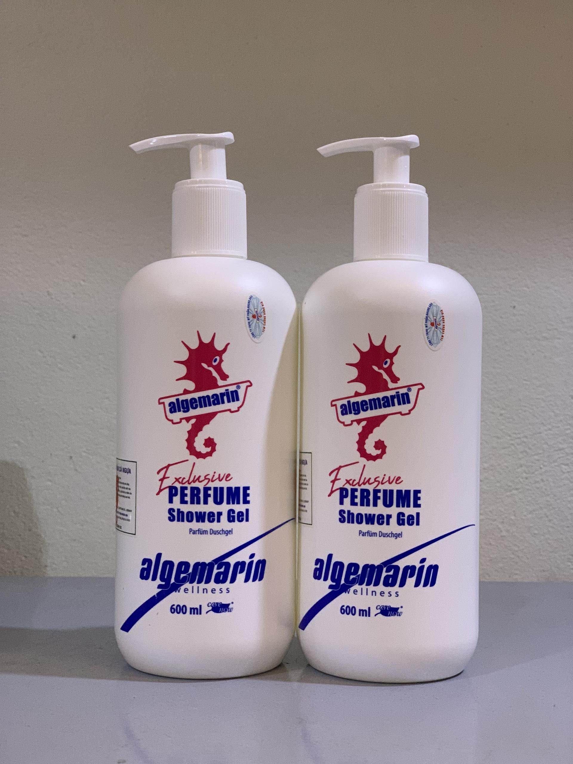 Sữa tắm cá ngựa Algemarin 600ml [Dạng vòi]