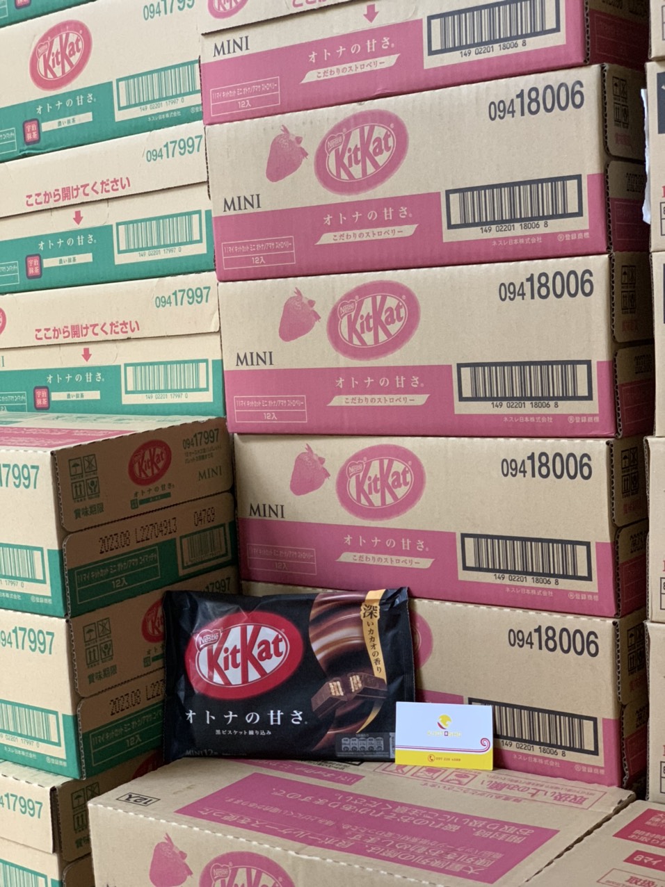 Bánh Kitkat mini vị socola đen 13 chiếc(T24)