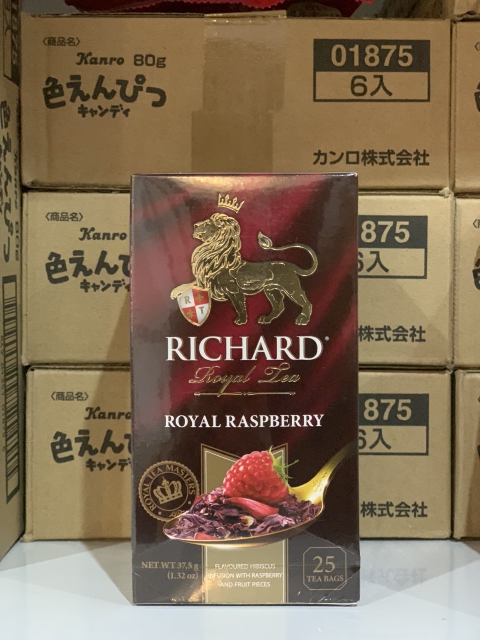 Trà Richard hộp giấy  Royal Raspberry túi lọc 37.5g(T12)