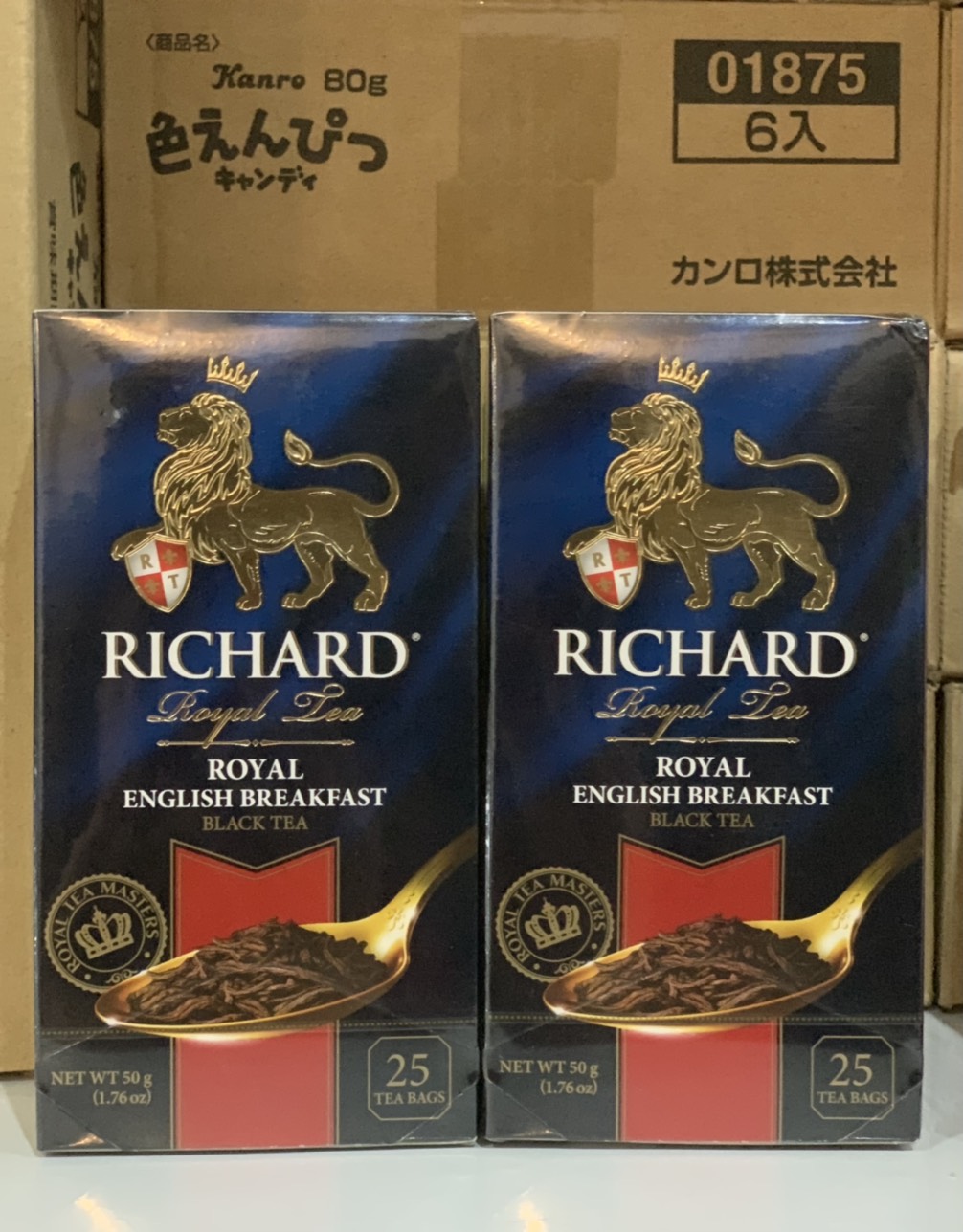 Trà Richard hộp giấy Royal English Breakfast 50g(T12)