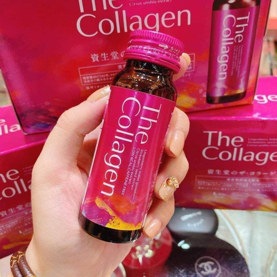 The Collagen Shiseido dạng nước 50ml Lẻ 3 Lọ