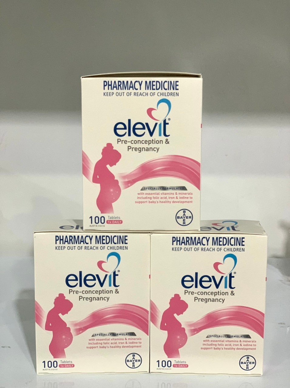 Vitamin Elevit tổng hợp dành cho bà bầu 100 viên