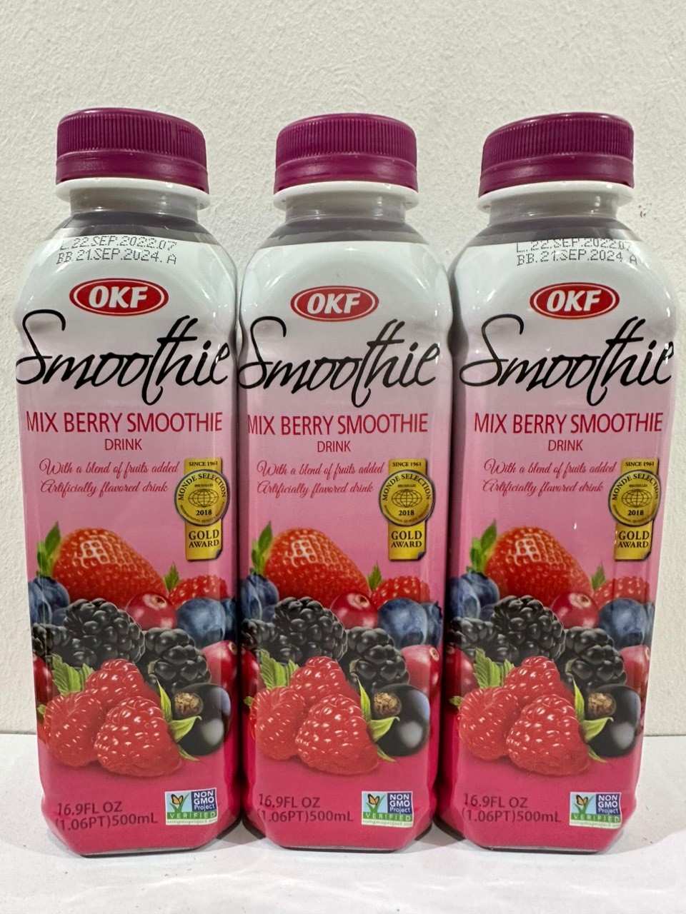 Nước sinh tố trái cây quả mọng Smoothie 500ml