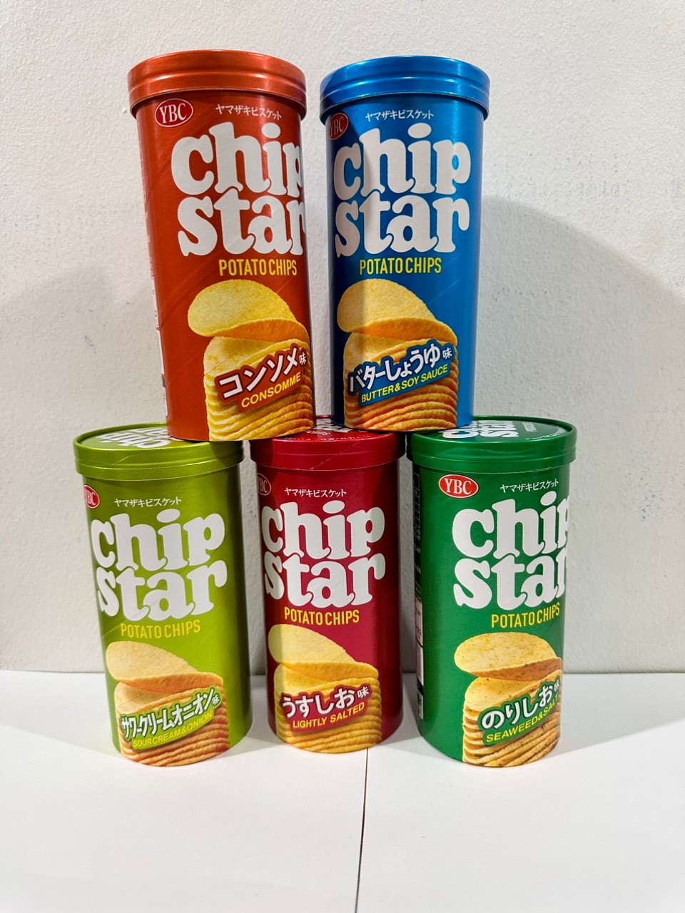 Snack khoai tây Chipstar vị súp consomme 45g