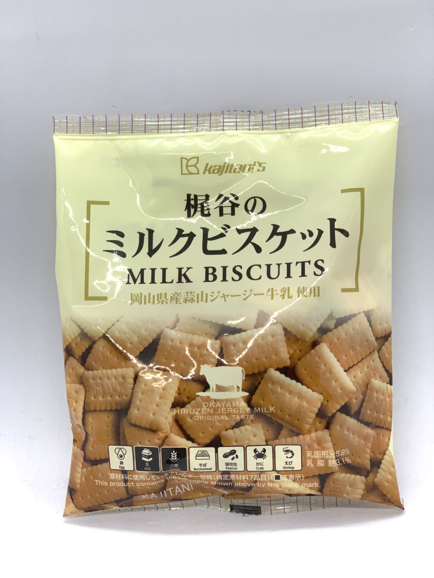 Bánh quy Kajitan Milk Biscuits 100g