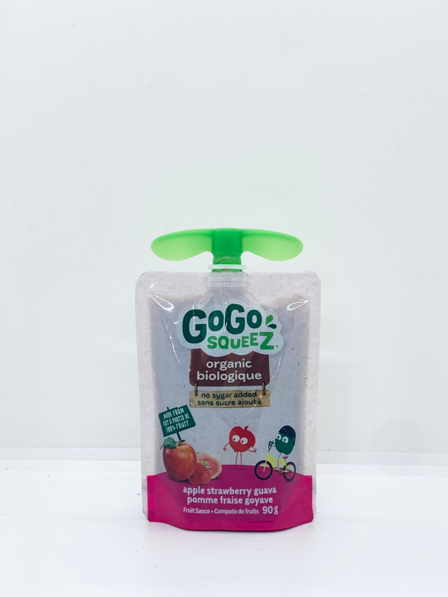 Sữa chua túi Gogo Squeez mix vị táo, dâu, ổi 90gr