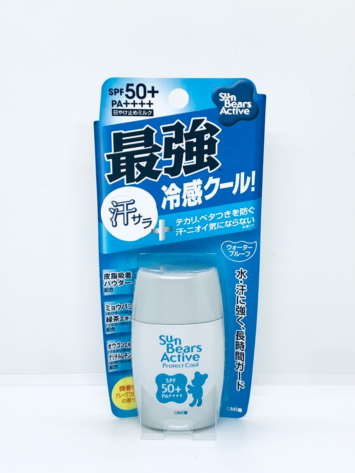 Kem chống nắng omi cho bé Sun Bears Active cool SPF 50+ - 30g