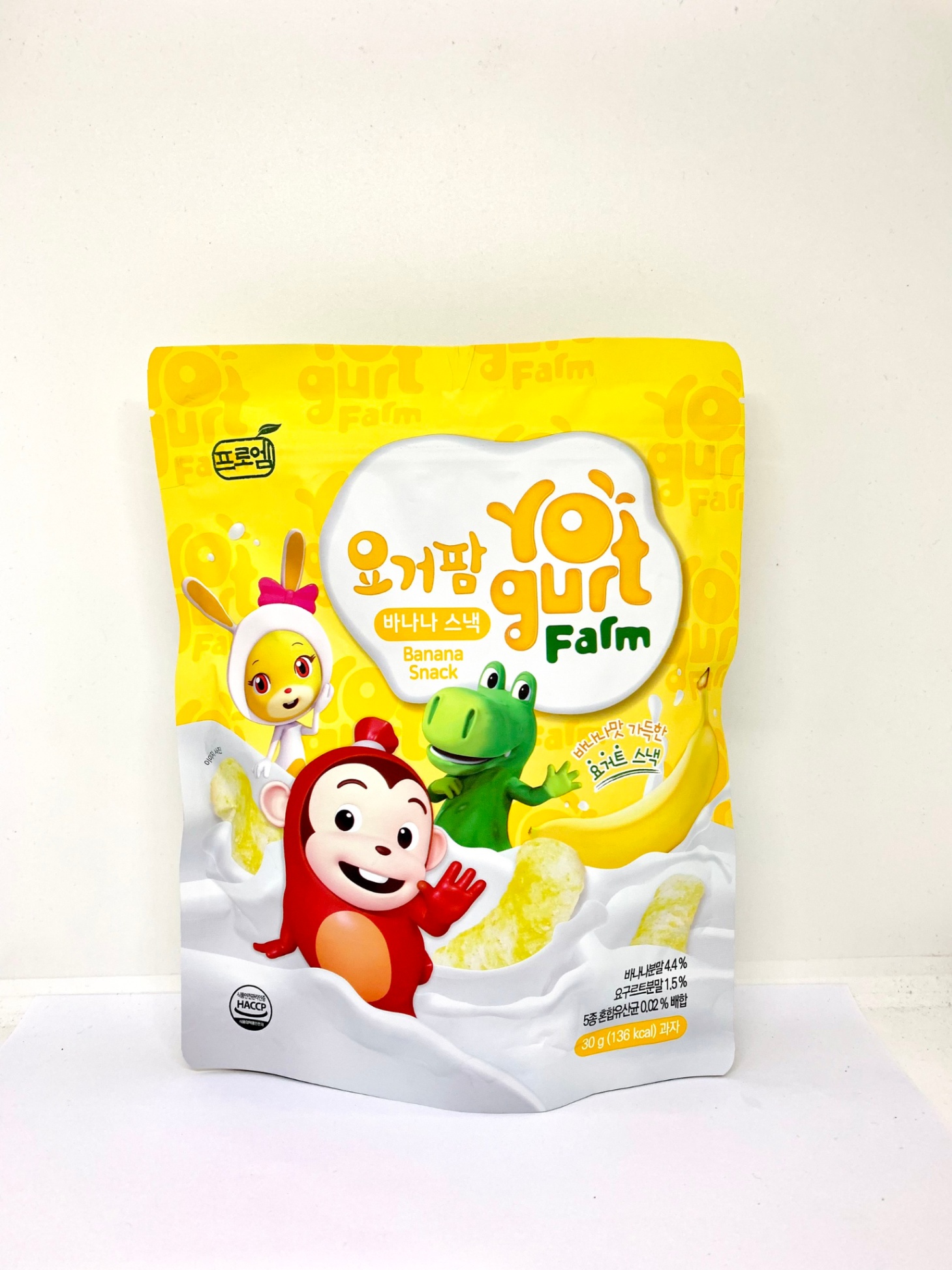 Bánh sữa chua Cocomong Yogurt Farm vị chuối (30g)