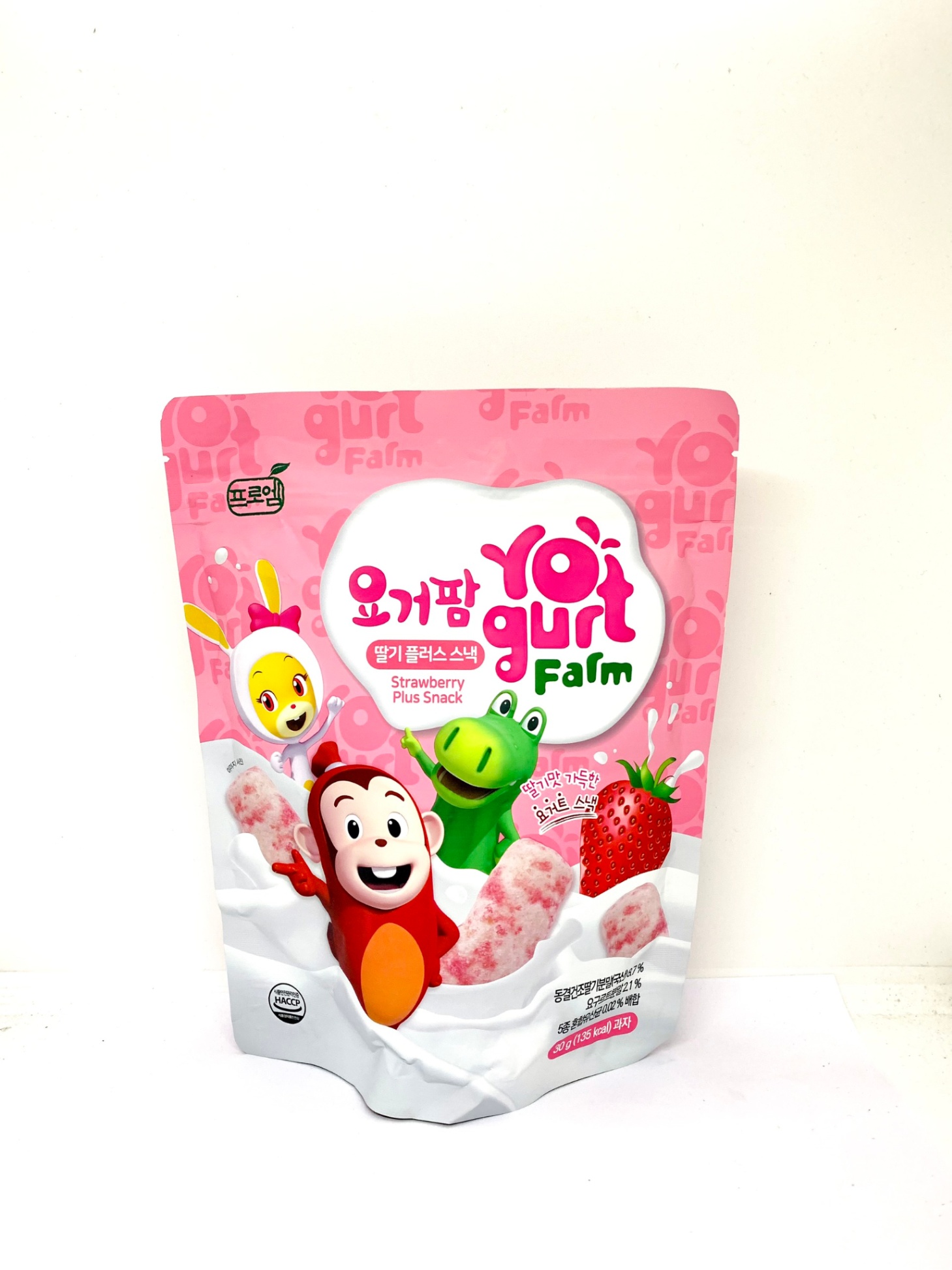 Bánh sữa chua Cocomong Yogurt Farm vị dâu tây (30g)