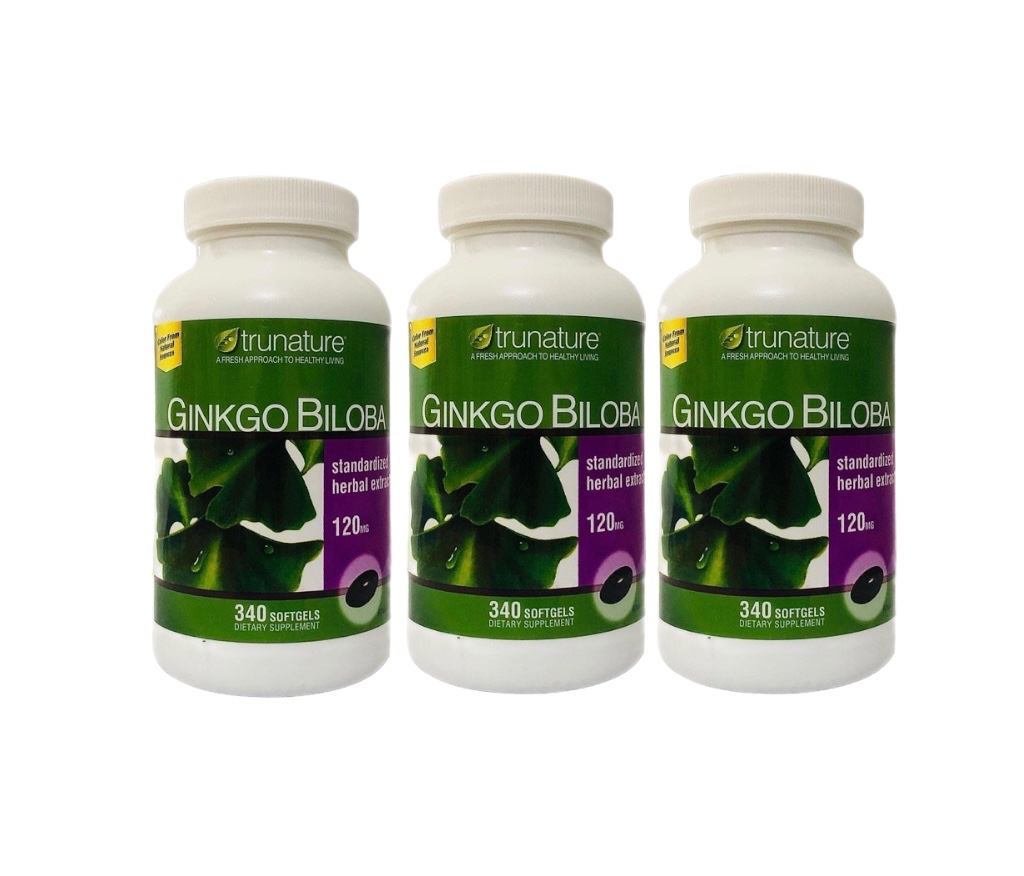 Viên Uống Bổ Não Trunature Ginkgo Biloba 120mg 340 Viên