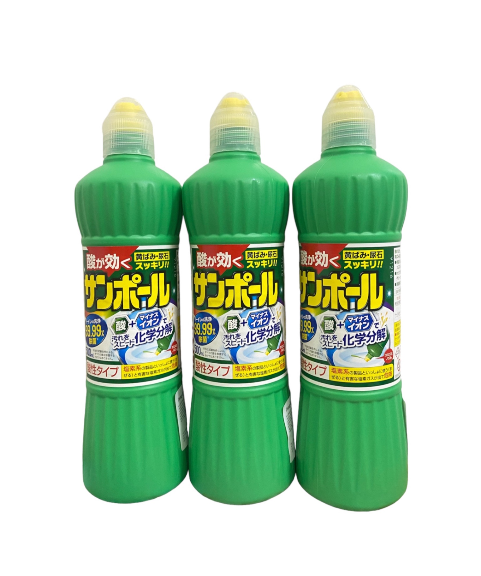 Dung dịch tẩy tửa bồn cầu, hiệu KINCHO SUNPOLE 500ml/chai ( 1 thùng 24)