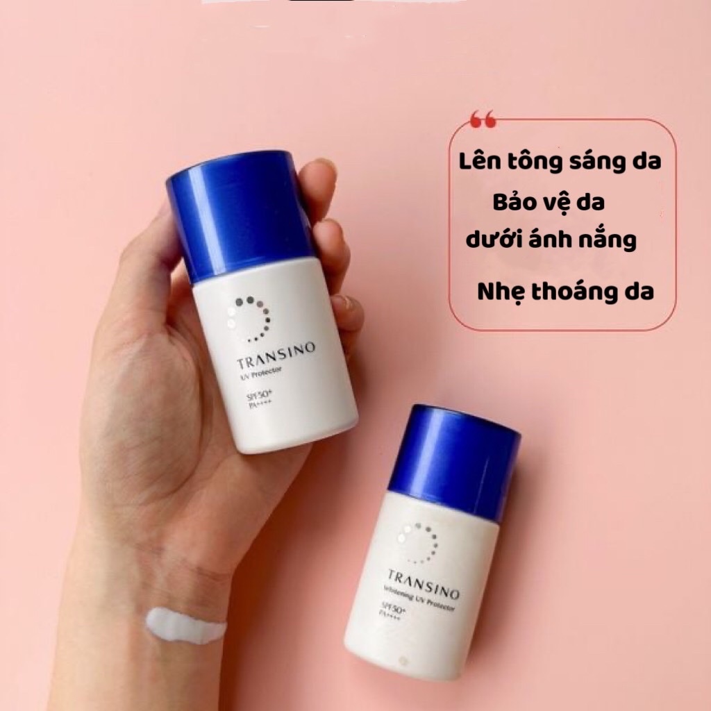 Kem dưỡng trắng da chống nắng Transino SPF 50+ 30ml