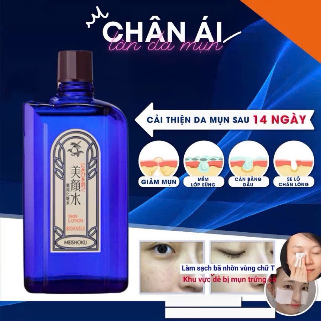 Nước Hoa Hồng Đặc Trị Mụn Meishoku 90ml