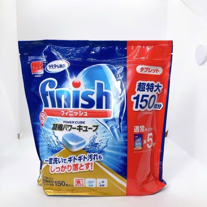 Viên rửa bát Finish 150 viên