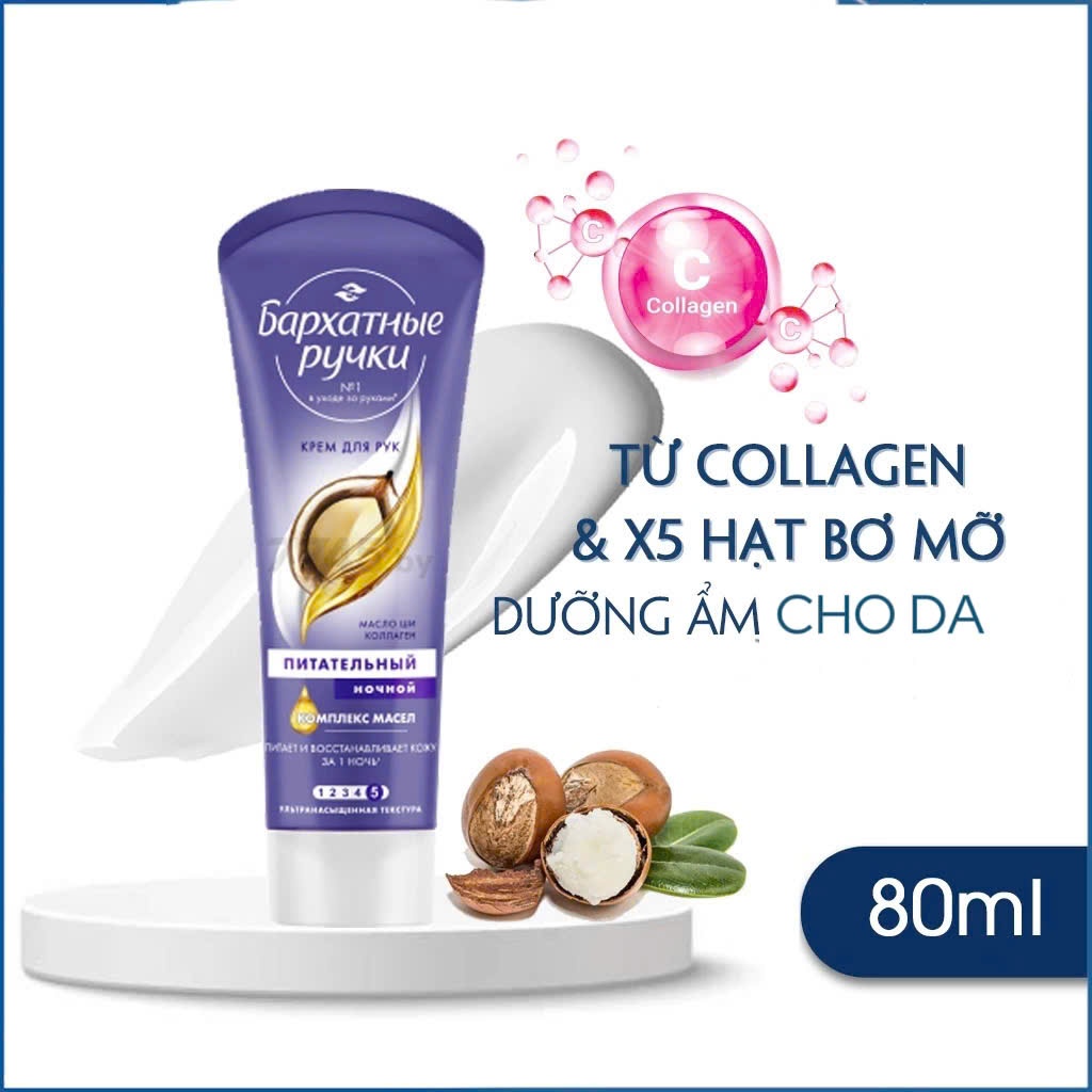 Kem dưỡng da tay Silky Hands ban ngày 80ml - Nga