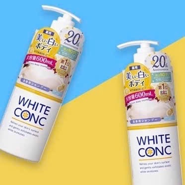 Sữa tắm trắng da White Conc Body Shampoo 600ml