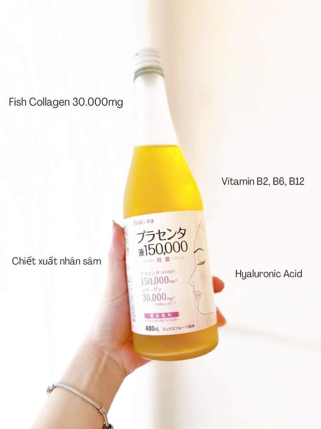 Nước uống nhau thai Fracora Placenta 150000mg -480ml