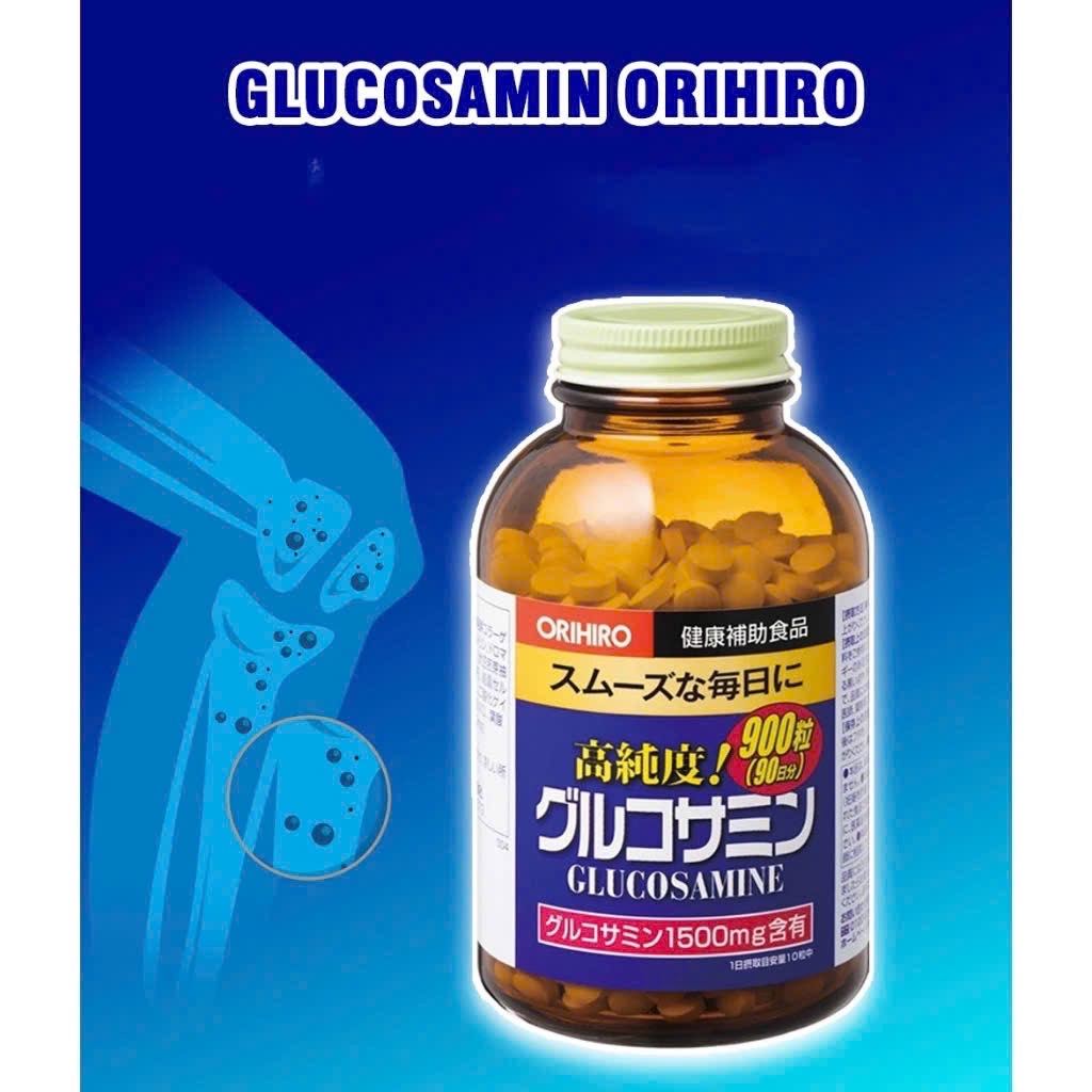 Viên Glucosamine Orihiro 1500mg 900v + 50v(20h/thùng)